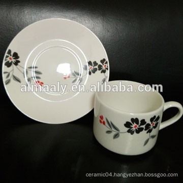 china coffee cup and saucer made in Shandong